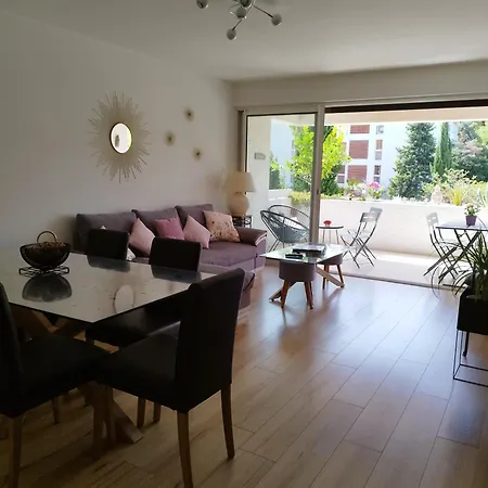 Mon Petit Paradis, Centre 90 M2, 200 M Mer, Terr Plein Sud, Clim Park Prive Apartman