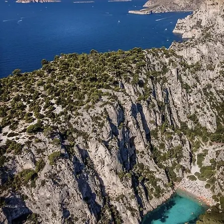 Mon Petit Paradis, Centre 90 M2, 200 M Mer, Terr Plein Sud, Clim Park Prive 公寓 卡西斯